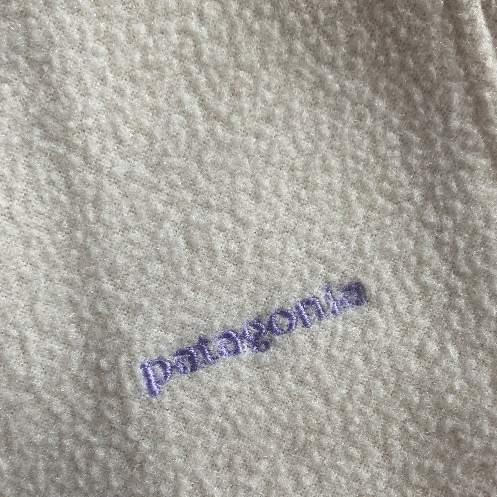 Patagonia Capilene Ivory Half Zip Layering Jacket - Picture 4 of 10